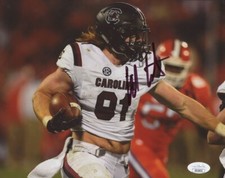 Hayden Hurst Signed South Carolina Gamecocks 8x10 Photo JSA