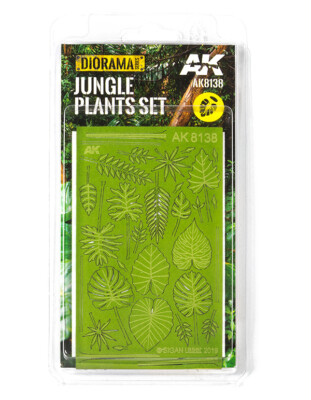 Jungle Plants Set Diorama Series Ak Interactive