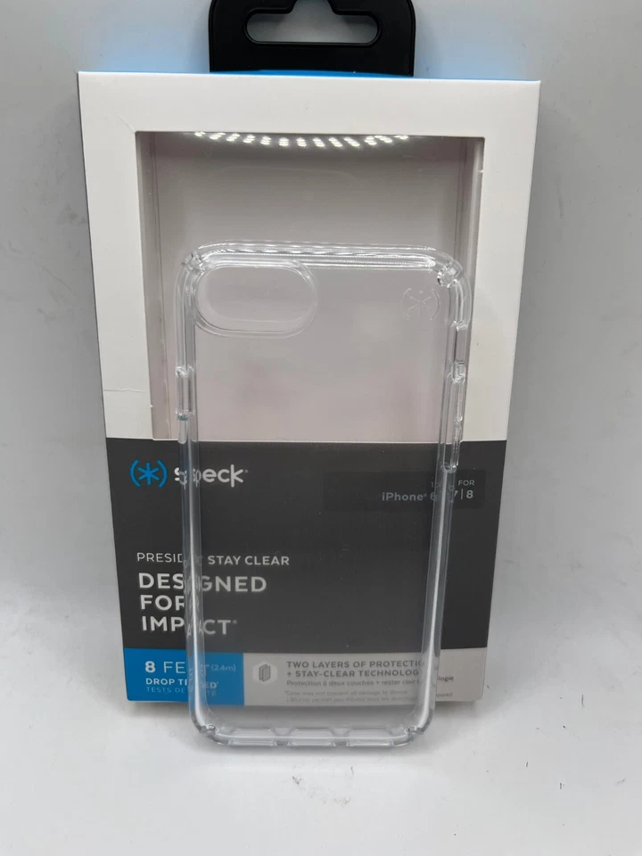 Speck Presidio Stay Clear Case For iPhone 8 iPhone 7 iPhone SE 2022 iPhone 2020 - Image 2 of 4