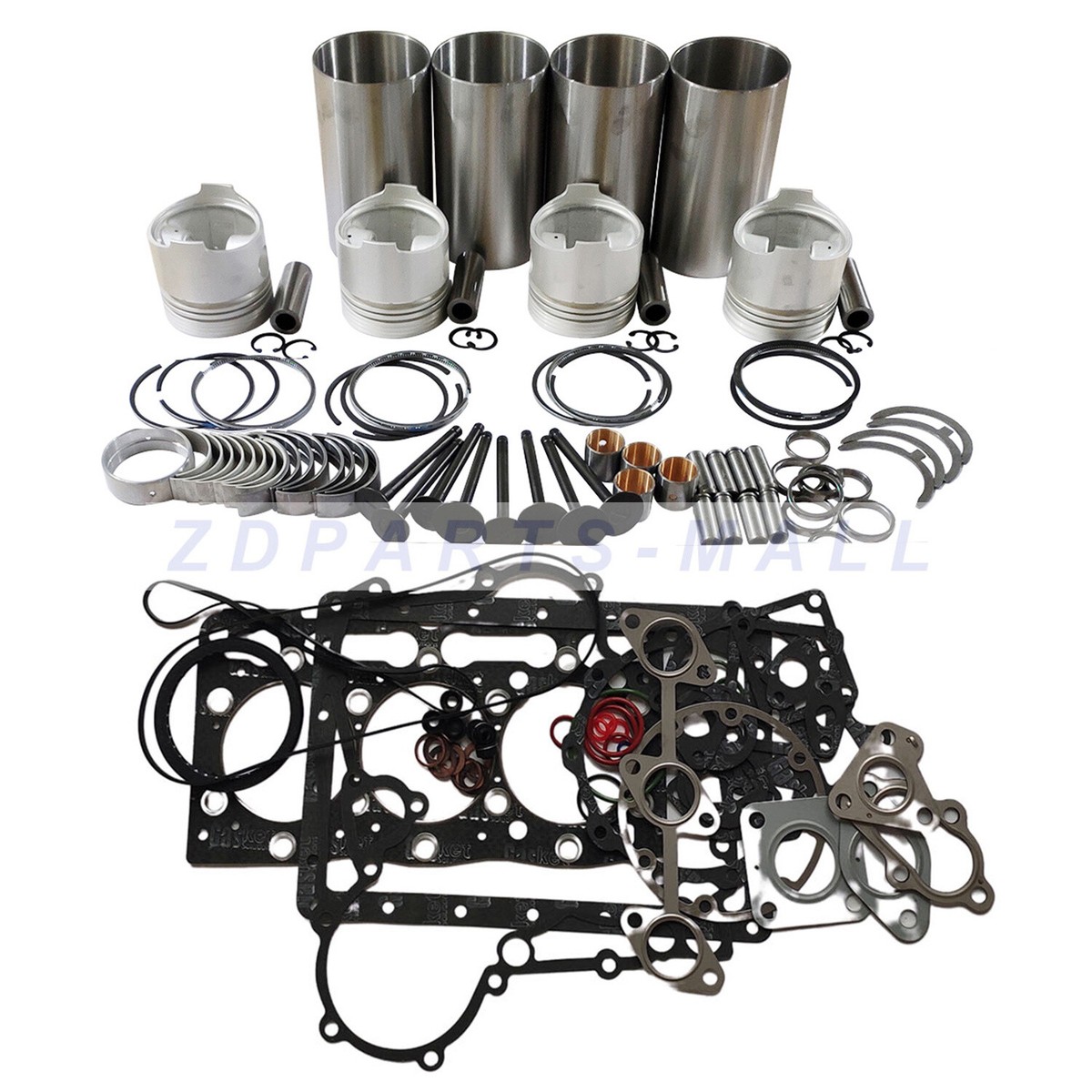 4D84-2A 4D84-2B 4D84-2GA Engine Rebuild Kit for Komatsu Excavator