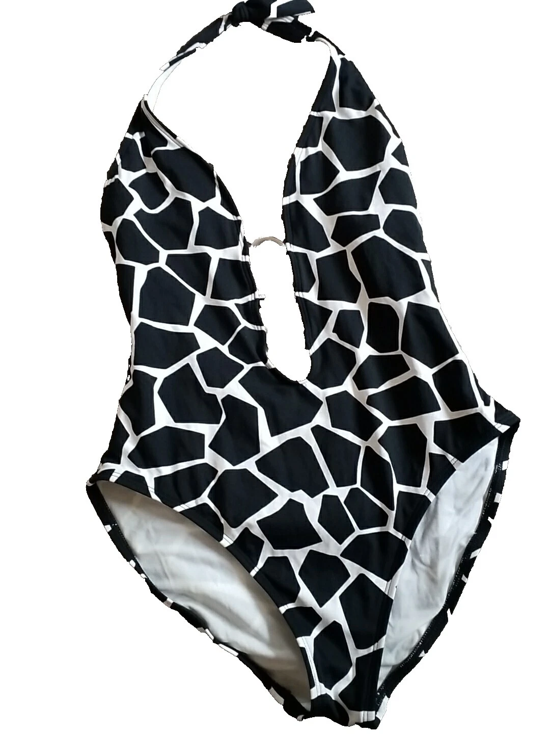 Traje de Baño Negro Estampado Animal La Blanca para mujeres