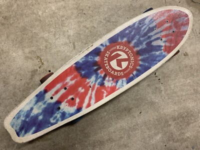 Kryptonics Complete Penny Skateboard 28'' Red White Blue Bones Super Reds 4th USA