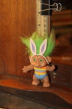 Vintage 1992 Easter Bunny Troll Doll