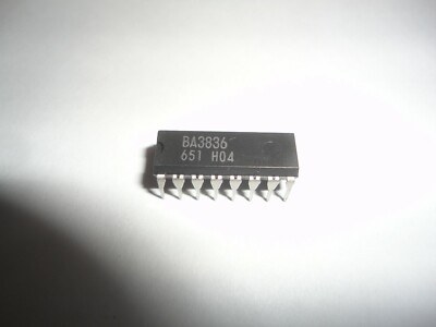 ROHM DIP-16 IC BA3836 USED IN VARIOUS APPLICATIONS