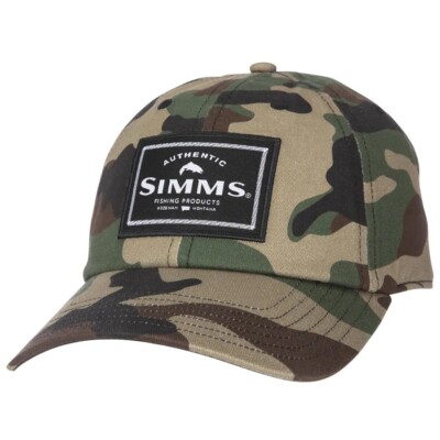 Simms Single Haul Patch Fishing Hat Cap - Choose Your Color - NEW!