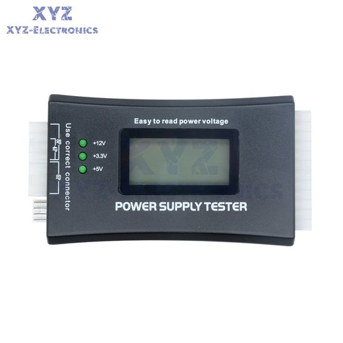 Digital LCD Display 20/24 Pin SATA HDD PC Computer PC Power Supply Tester - Picture 2 of 10