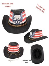 Skulls And Straps COWBOY RODEO HAT STRAW STYLE COWBOY One Size Fix s Most