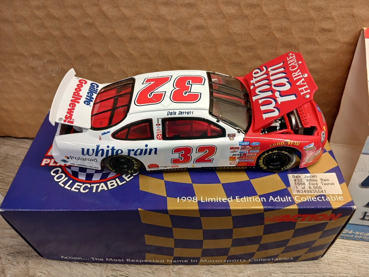 Dale Jarrett #32 White Rain 1998 1/24 Nascar Diecast #1230 | eBay