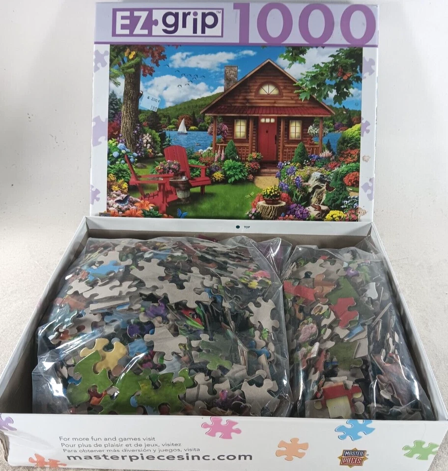 Rompecabezas A Perfect Summer EZ Grip 1000 piezas más grandes Foto 4 de 4