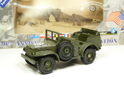 Miniature Solido 1/50 – Dodge WC 4x4 De L'armée Américaine (WW2) - Édition Limitée, Neuve Sous Boîte