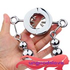 Male Ball Crusher Chastity Device Scrotum Clamp Rings Testicle Ball Stretcher