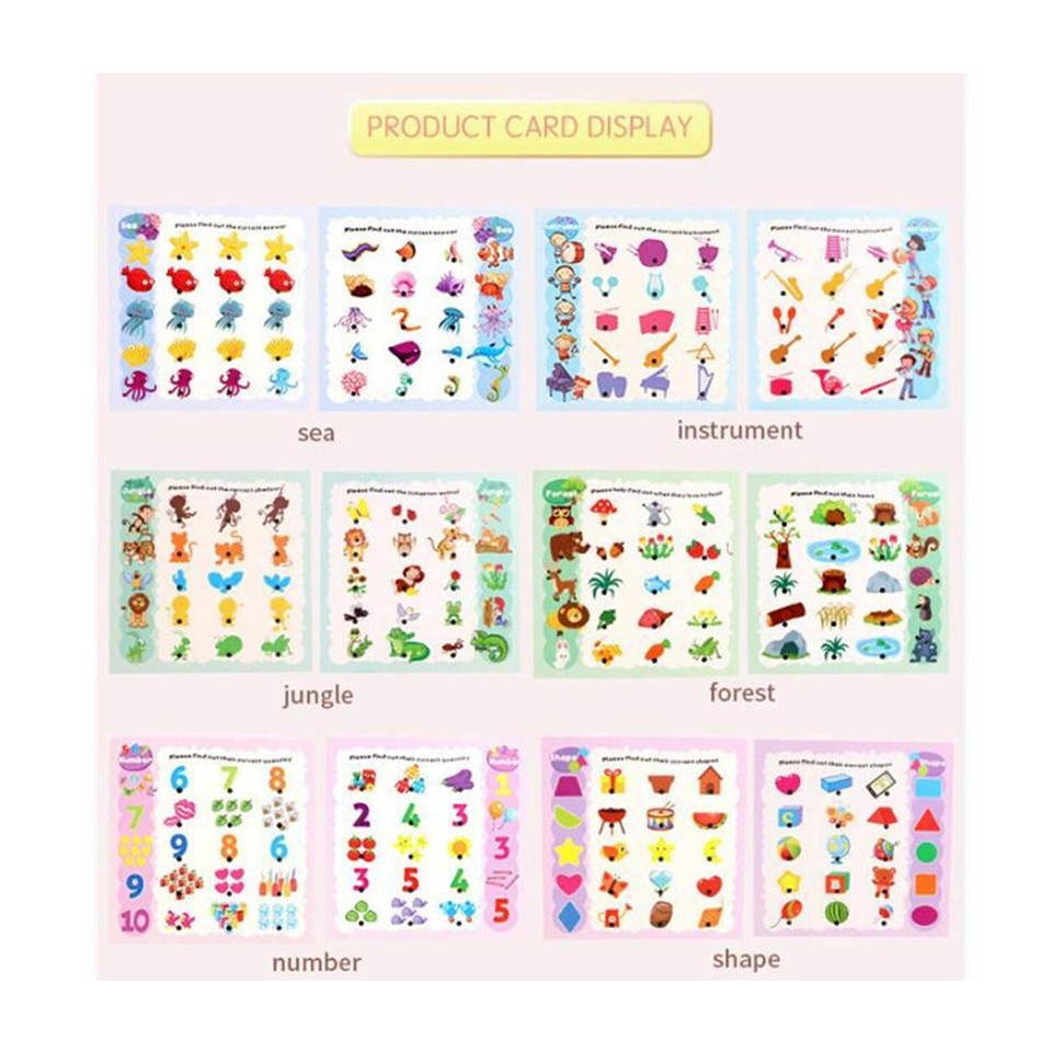 English Learning Electronic Book W/ Smart Pen Educational Book For 3