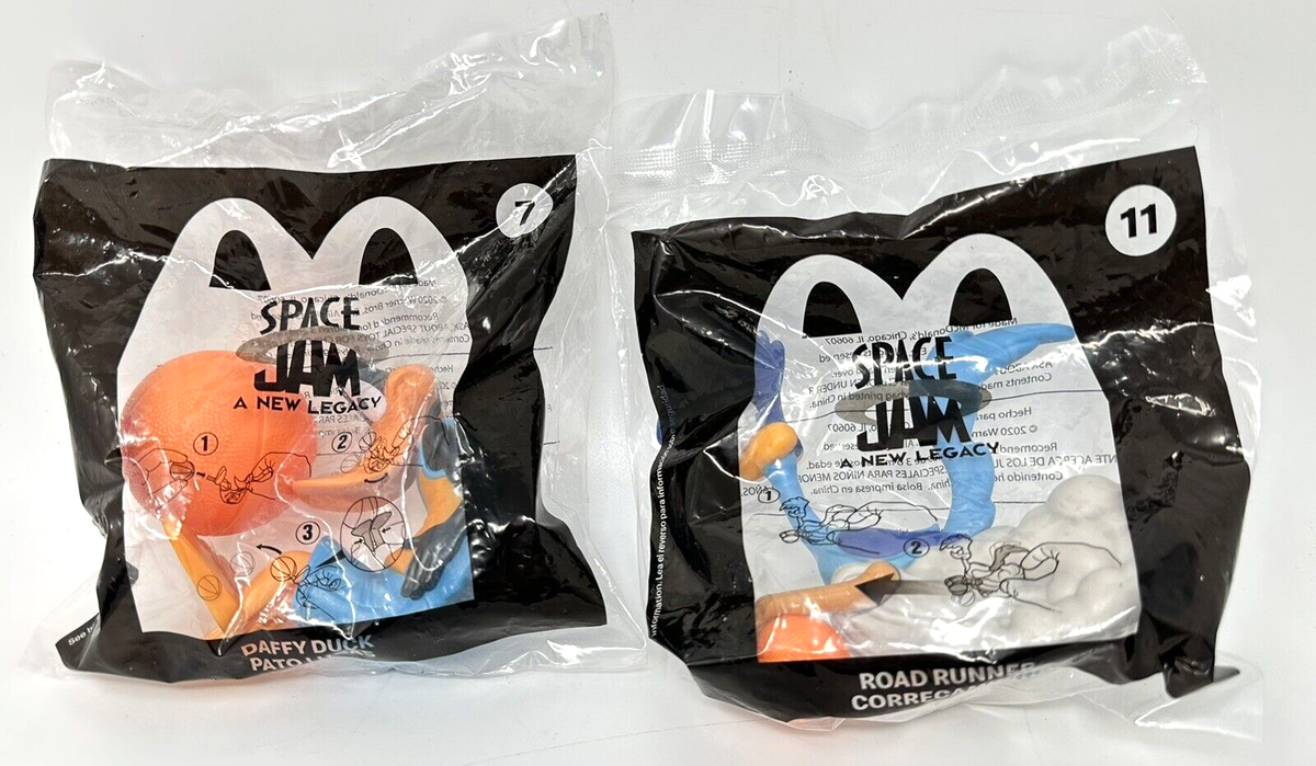 McDonald Happy Meal Toy Space Jam A New Legacy Lot of 2 (7, 11) | eBay
