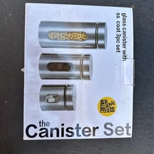  3Pcs Food Storage Canister