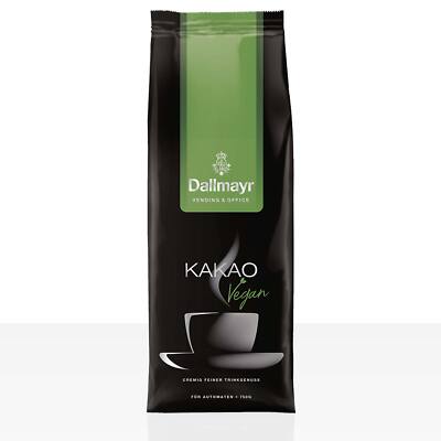 Dallmayr Kakao Vegan 750g, Kakaopulver 18% für Automaten, Vending & Office