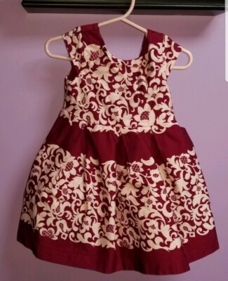 Janie and Jack Holiday Christmas Dress 12-18M