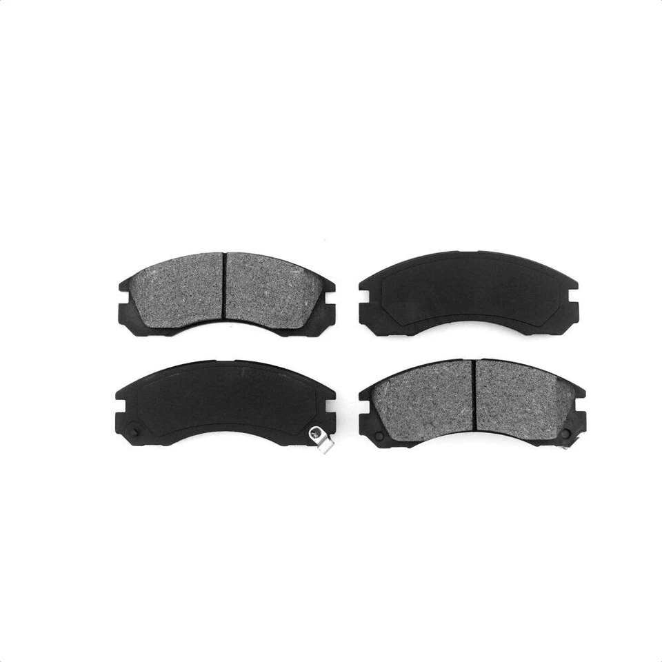 Rotor de freno de disco recubierto delantero trasero y kit de pastillas semimetálicas para Mitsubishi Lance Foto 4 de 4