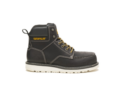 Caterpillar Men's Calibrate Steel Toe Work Boot Black