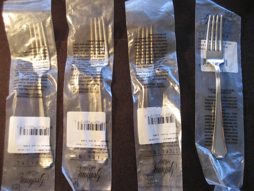 Fairfax by Durgin-Gorham Sterling Silver Place Size Fork 7 1/2" New Flatware