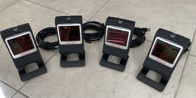 Honeywell MK7580-30B38-02-A Genesis MS7580 Desktop Bar Code Reader - Lot Of Four