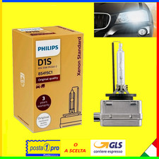 PHILIPS LAMPADA ORIGINALE LAMPADINA  D1S 85415C1 XENON 35W LUCI AUTO BIANCA