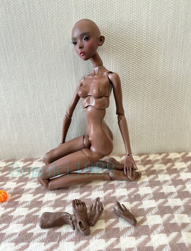 1/4 BJD Doll Popovy Sisters Little Owl Brown Skin 1-Free Face Make UP+Free Eyes - Picture 4 of 14