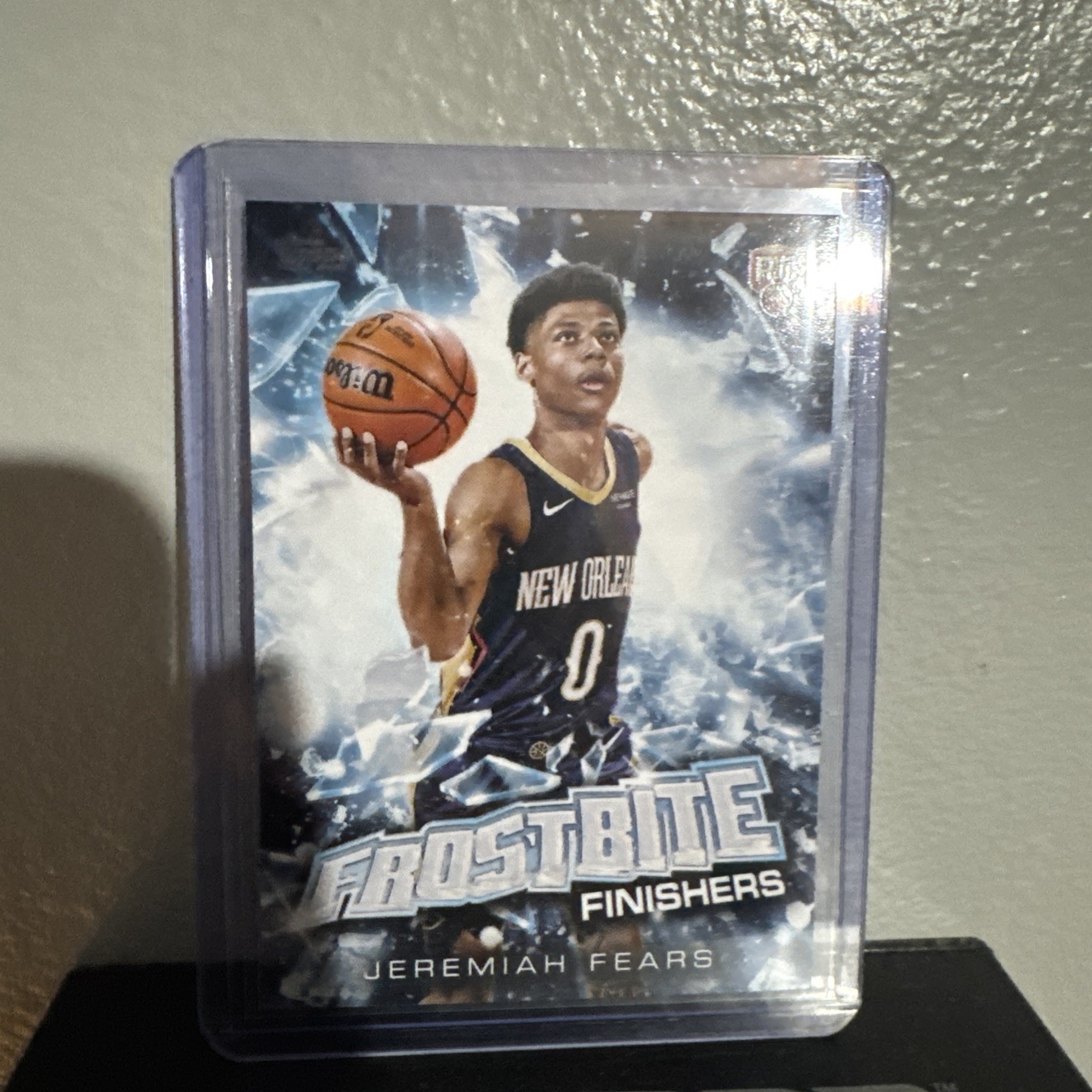 2025-26 Topps Holiday Jeremiah Fears Frostbite Finishers SSP Case Hit #FF-JF RC