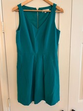 ANNE TAYLOR LOFT Dress Size 6 Turquoise Green Sleeveless