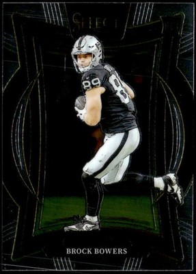 2024 Panini Select #31 Brock Bowers Rookie E1
