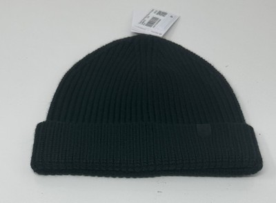 Lululemon Close Fit Wool Blend Ribbed beanie OS Black Unisex New With Tags