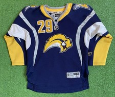Vintage 90s Buffalo Sabres Jason Pominville Jersey Youth S/M Slug 29 Hockey NHL