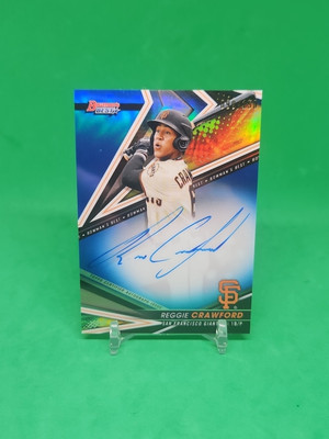 2022 Bowman's Best of Blue Refractor /150 Reggie Crawford #B22-RC Auto