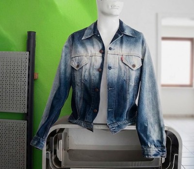 Original Levi's Jeansjacke Herren Gr. L   Modell 70500 0485   Top Zustand / Vint