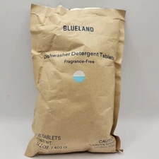 Blueland DISHWASHER DETERGENT Tablets 60 Count Refill Bag FRAGRANCE FREE
