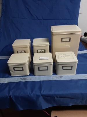 6er-Set Horo-Dosen / Tee-Dosen 2/3/10 Liter