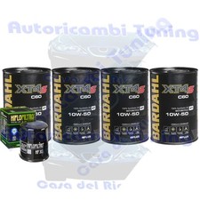 Kit Tagliando Olio Bardahl XT4S 10W50 Per Kawasaki Z1000 ZR1000 ABS 2014>2016