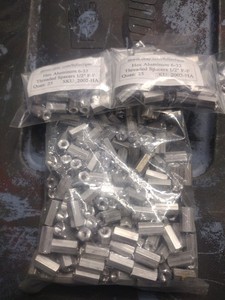 500 Count Hex Aluminum 6-32 Threaded Spacers 1/2" F-F