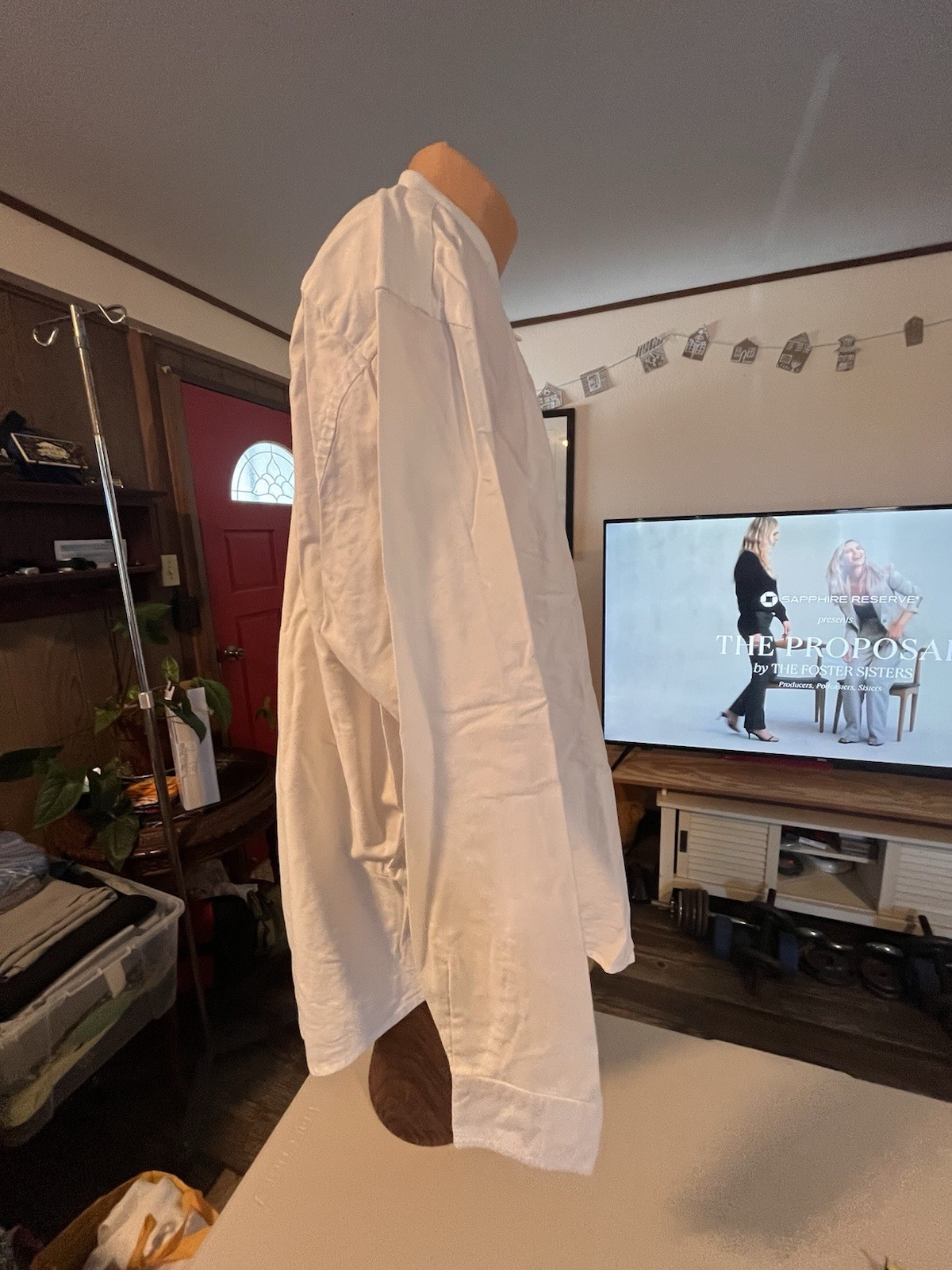 Rare! 1990S Patchwork Tommy Hilfiger Button Up Me… - image 4