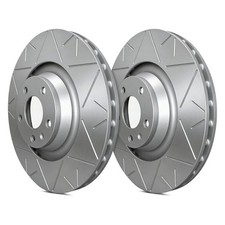 For Audi 80 Quattro 88-92 Sp Performance Peak Slotted 1-piece Front Brake Rotors For Audi 80 Quattro 88-92 Sp Performance Peak Slotted 1-piece Front Brake Rotors