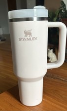 Stanley Quencher H2.0 FlowState 40 oz Tumbler  Rose Quartz Pink Read