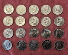 Complete Set Philadelphia Mint NIFC Kennedy Half Dollars- 1987, 2002-2020.