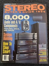 STEREO Review Buyer's Guide -1996 Good Condition Free Shipping ￼