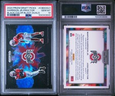 2024 MARVIN HARRISON JR / JOSH PROCTOR COLOR BLAST DUALS PRIZM DRAFT PSA 10
