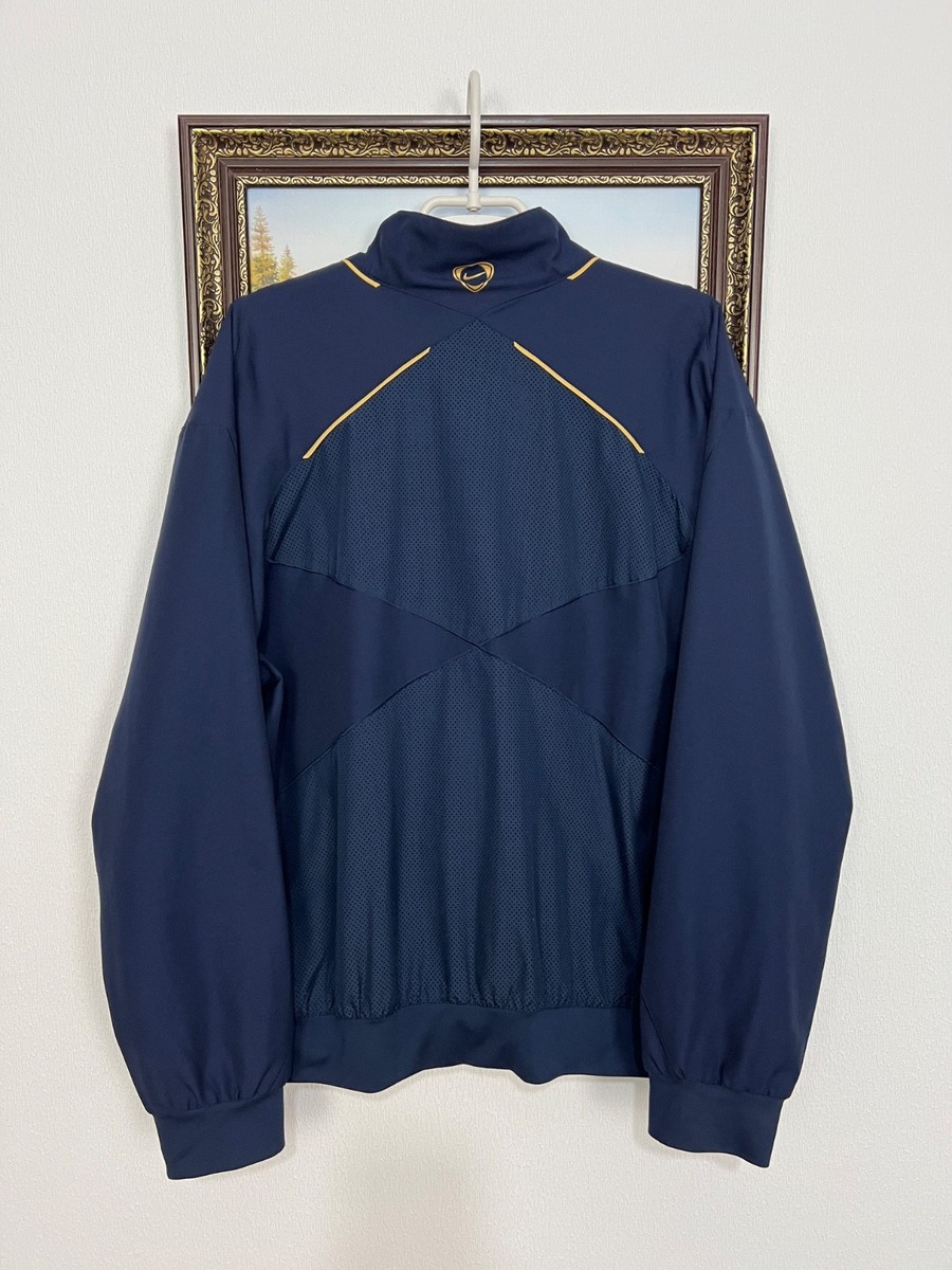 Vintage Nike Arsenal Football Blue Jacket Soccer Track Top Gunners