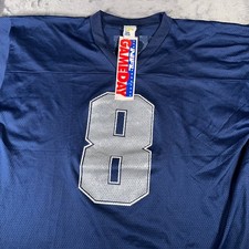 Vintage Logo 7 Troy Aikman Jersey Mens XL Dallas Cowboys Deadstock NFL USA 90s