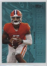 2022 Skybox Metal Universe Champions Shredders Aqua DJ Uiagalelei #108 1nc4