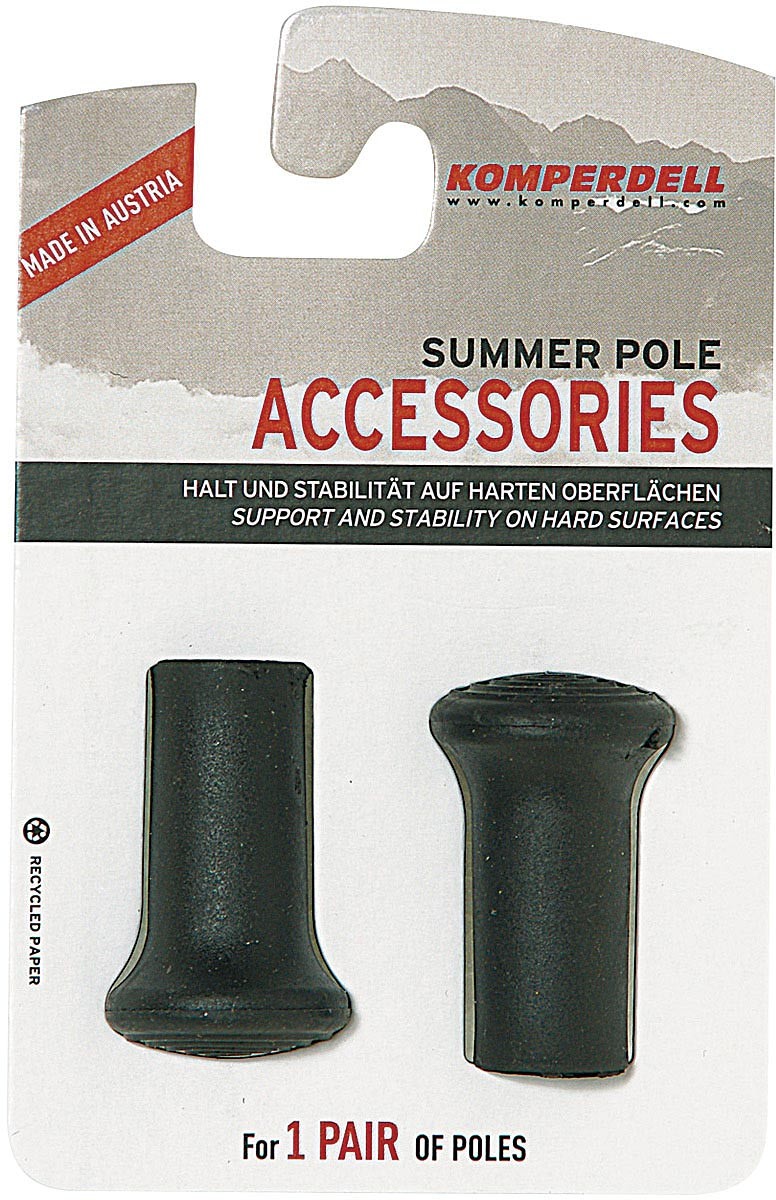 Защитные наконечники для треккинговых палок Komperdell - 12 мм в 2-х упаковках для повышения прочности 7190₽