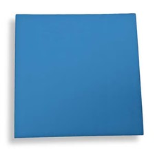 Manufacturer Varies Foam Sheet, Crosslink, 48 in W, 48 in L, 1/4 in Thick, Blue