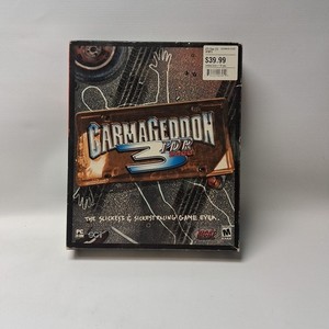 Jeu PC Carmageddon - Version Big Box Française Avec Notice - Bon état (boîte Abîmée)