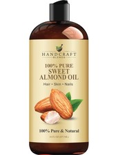 Handcraft Blends Sweet Almond Oil  100 Pure 16 Fl Oz Pack of 1 ,